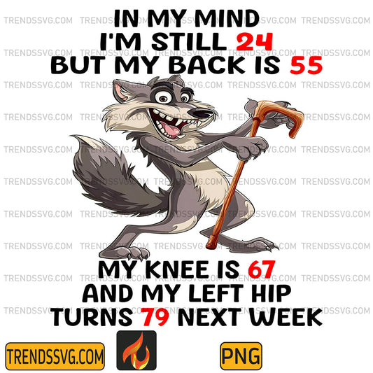 Tricky Old Wolf Png TRENDSSVG