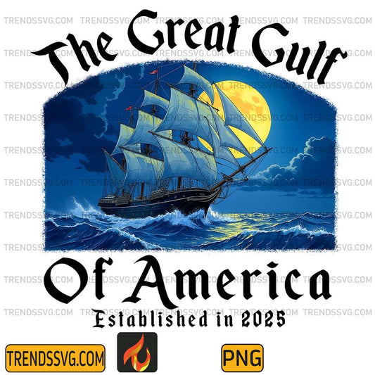 Trump-The-Great-Gulf-Of-America-Est-2025-Png
