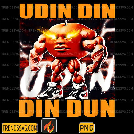 Udin-Din-Din-Dun-Udindindindun-Orange-Brainrot-Meme-Png