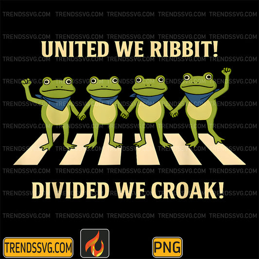 United-We-Ribbit-Divided-We-Croak-Frog-Of-Portland-Png-1