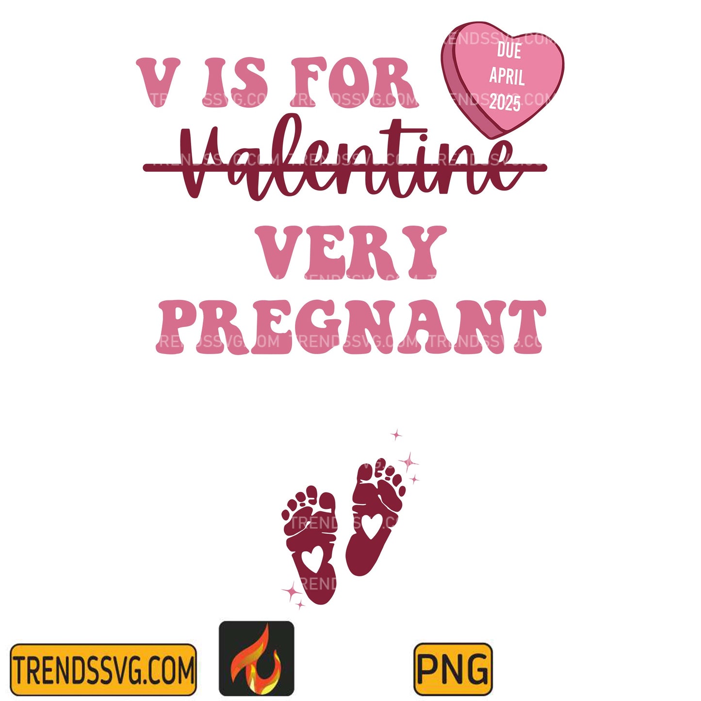 VIsForValentineVeryPregnantPng