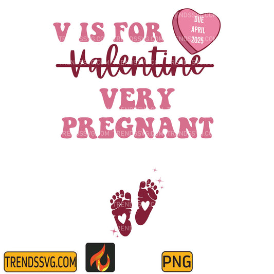 VIsForValentineVeryPregnantPng
