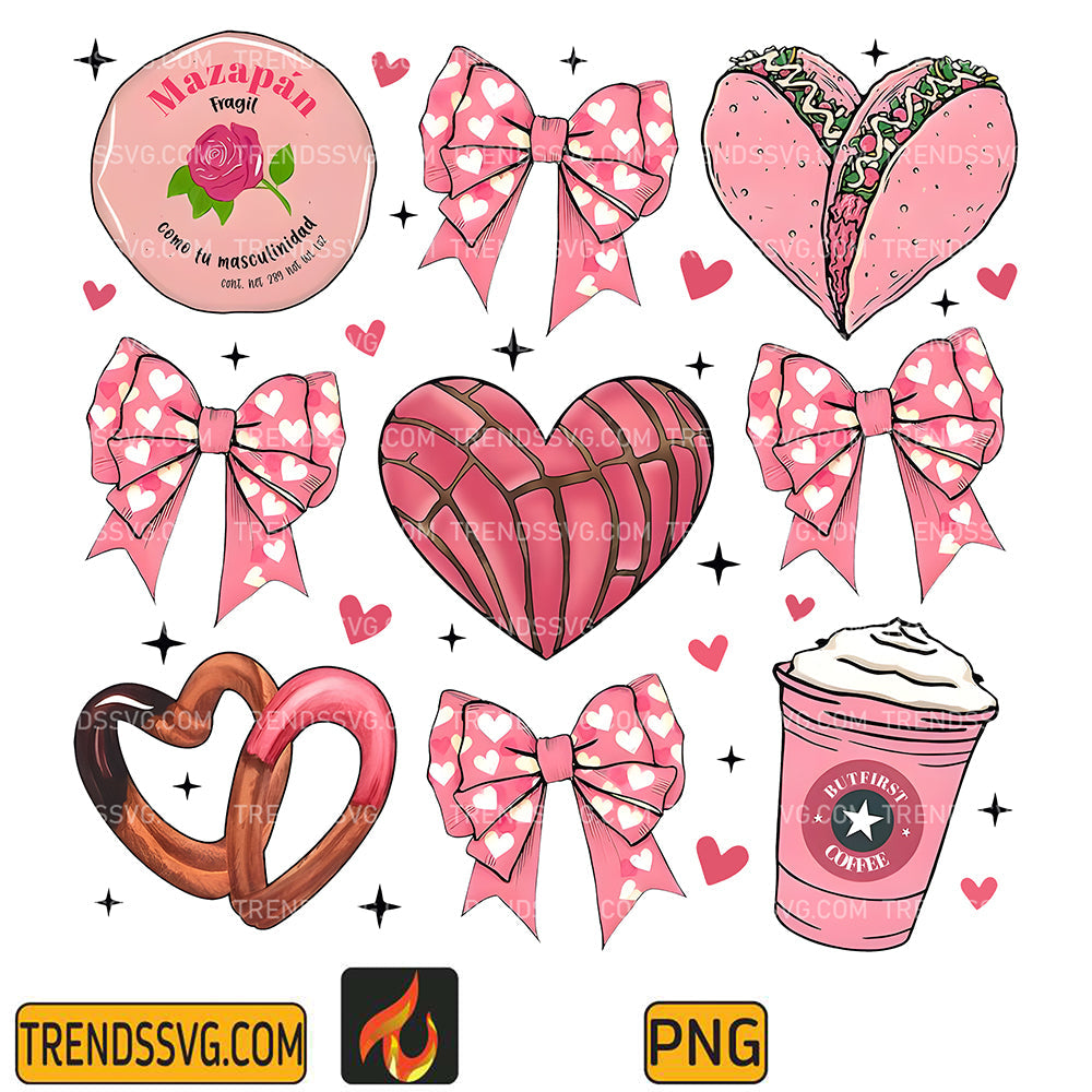 ValentineConchaPanDulcePng