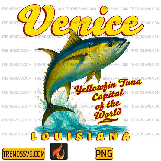 Venice-Louisiana-Yellowfin-Tuna-Fishing-Png