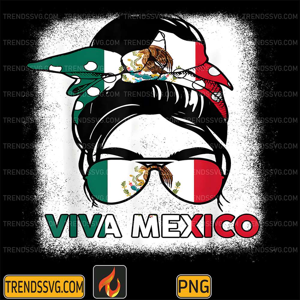 Viva-Mexico-Women-Mexican-Flag-Png