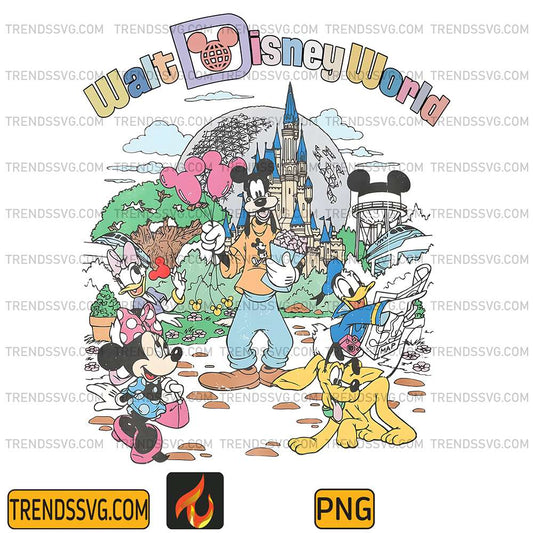 Wanlt-Disney-World-Mickey-And-Friends-Png