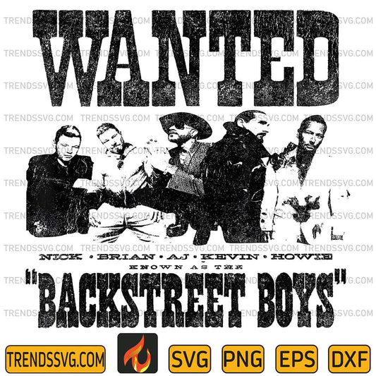 Wanted-Backstreet-Boys-Svg