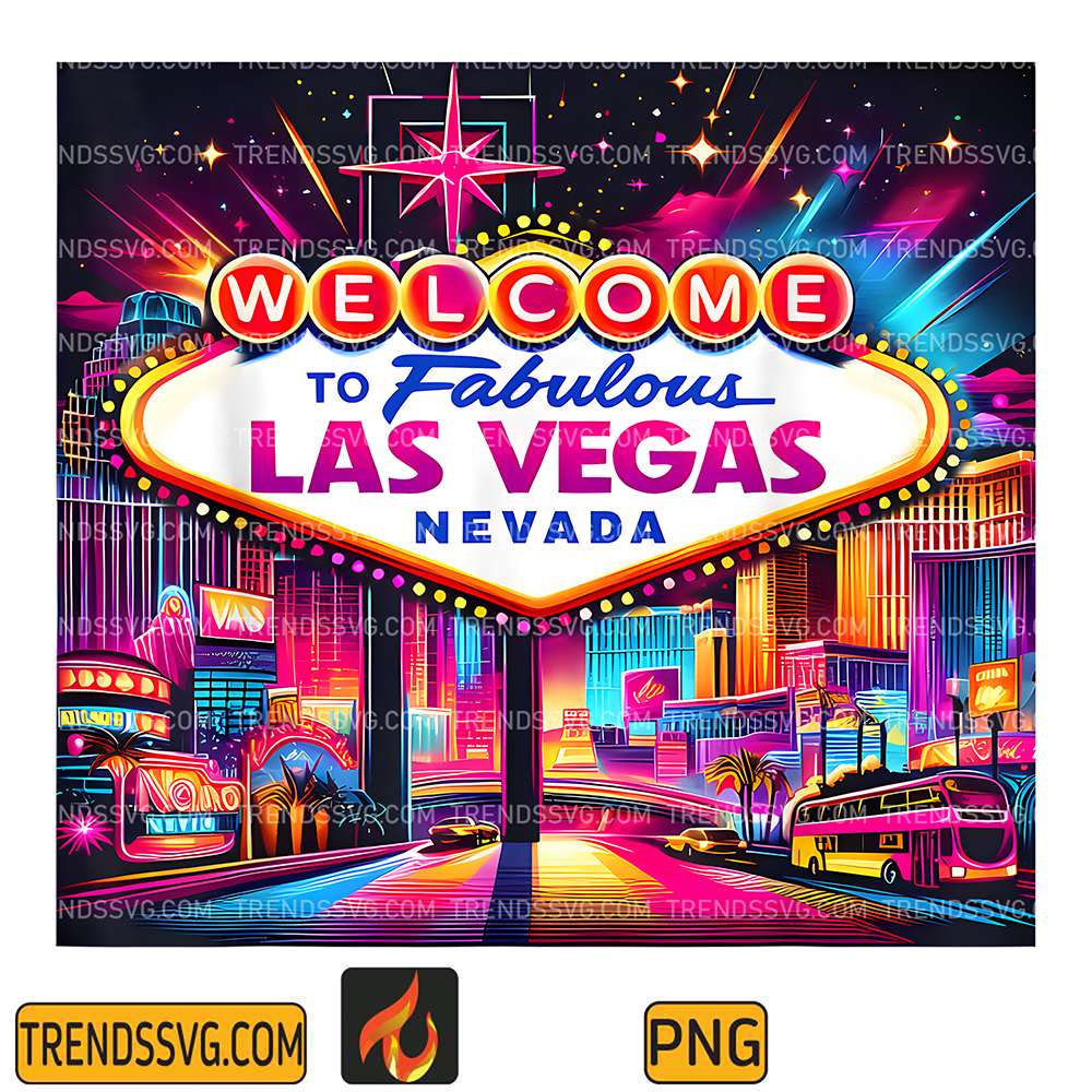 Welcome-To-Fabulous-Las-Vegas-Nevada-Png