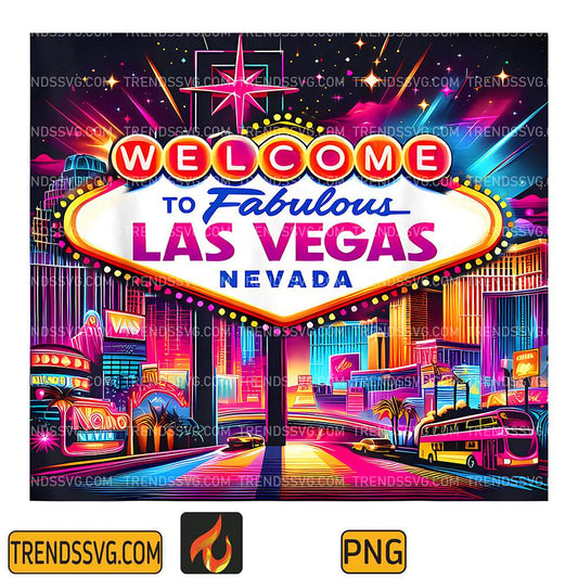 Welcome-To-Fabulous-Las-Vegas-Nevada-Png