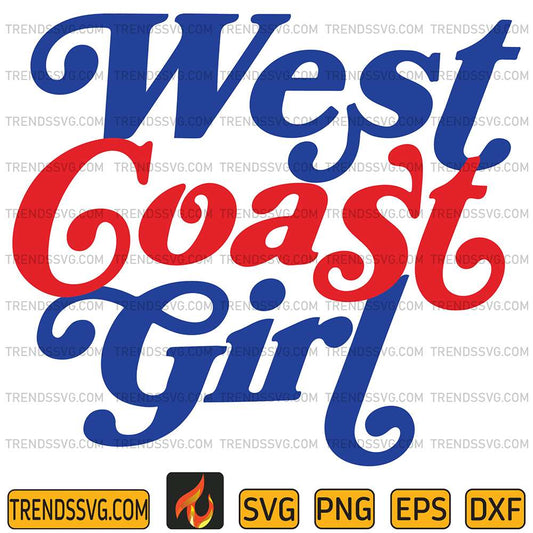 West-Goast-Girl-4th-Of-July-Svg