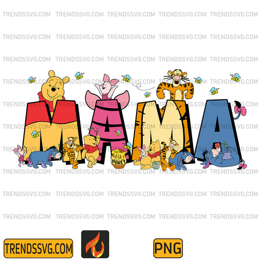 WinnieThePoohMamaPng2