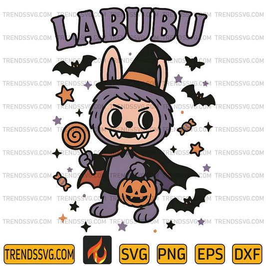 Witch-Labubu-Halloween-Svg
