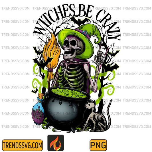 Witches-Be-Crazy-Halloween-Png