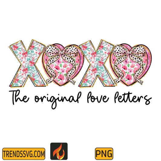 XOXO The Original Love Letters Png TRENDSSVG