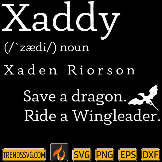 XaddySaveADragonRideAWingleaderSvg