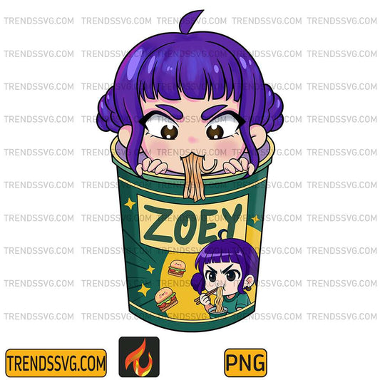 Zoey-Huntrix-Kpop-Demon-Hunters-Png