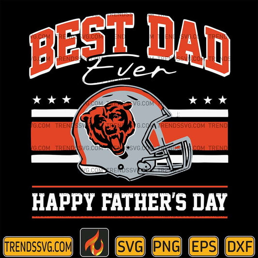 best-dad-ever-chicago-bears-svg