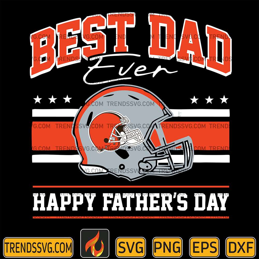 best-dad-ever-cleveland-browns-svg