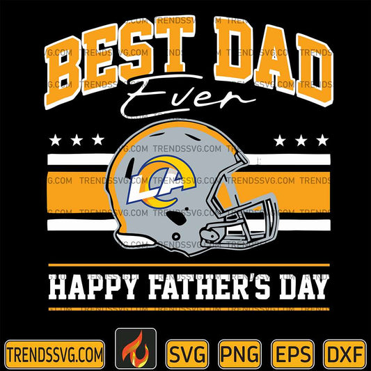 best-dad-ever-los-angeles-rams-svg
