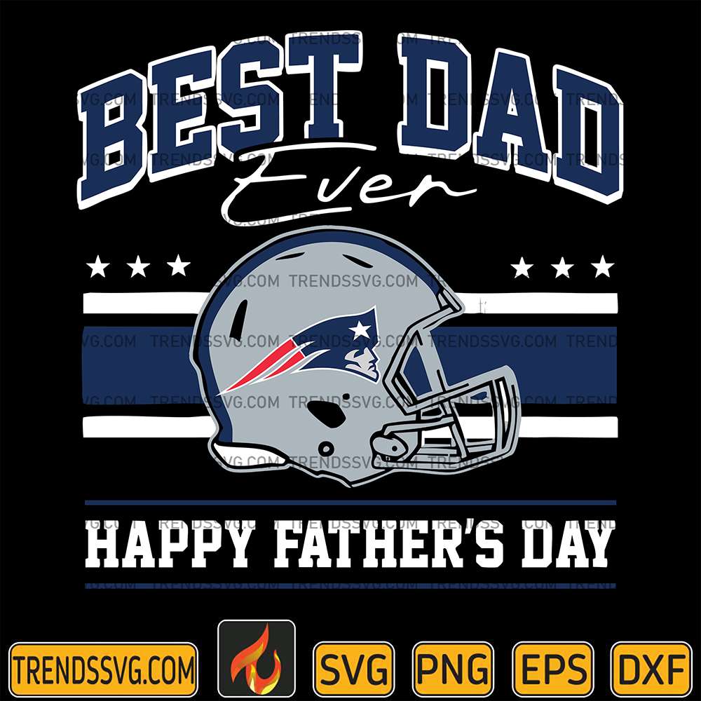 best-dad-ever-new-england-patriots-svg
