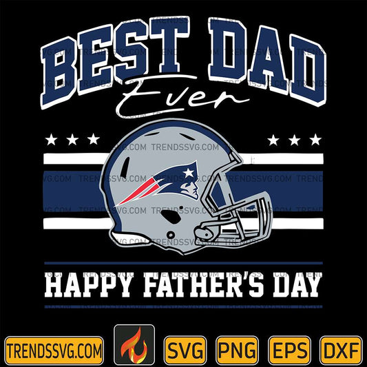 best-dad-ever-new-england-patriots-svg