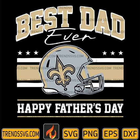 best-dad-ever-new-orleans-saints-svg