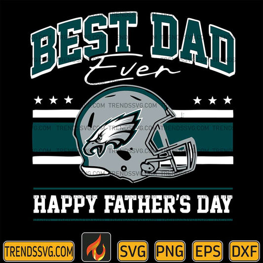 Best Dad Ever Philadelphia Eagles Svg JUMBOSVG