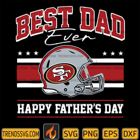 best-dad-ever-san-francisco-49ers-svg