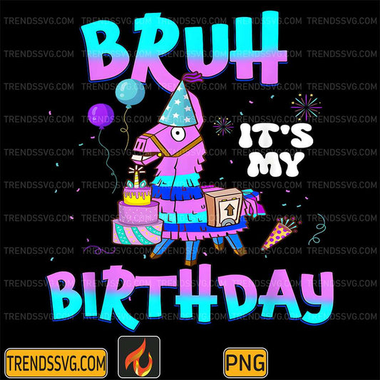 bruh-its-my-birthday-llama-png