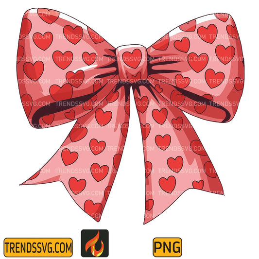 Heart Coquette Bow Png TRENDSSVG