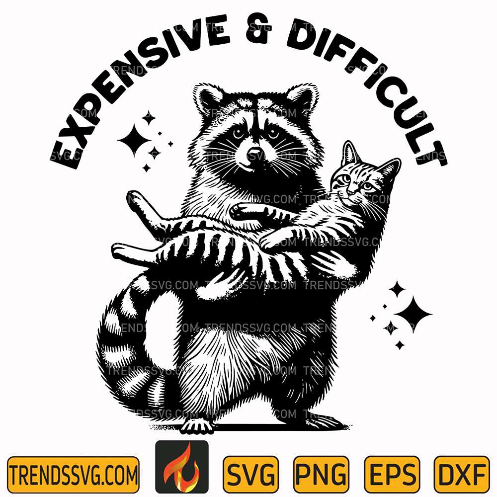 expensive-difficult-racoons-cat-svg