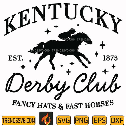 kentucky-horse-racing-svg