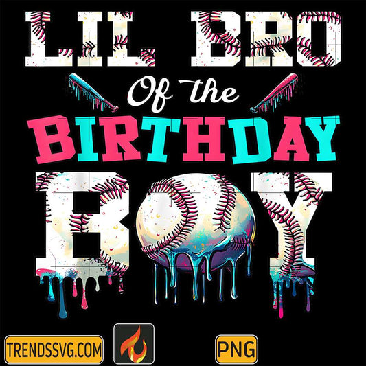 lil-bro-of-the-birthday-boy-baseball-ice-cream-drip-brother-png