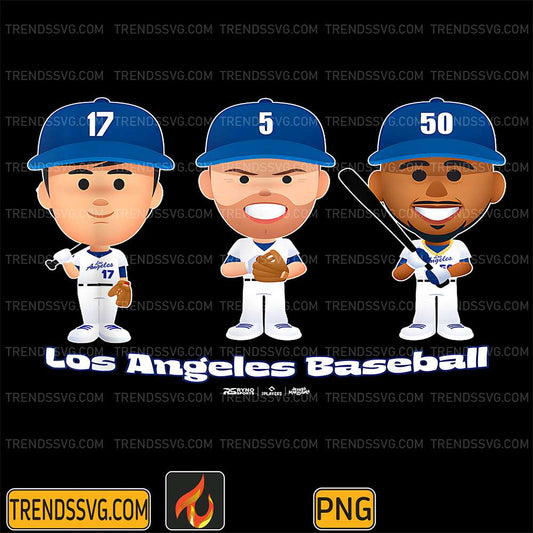 los-angeles-baseball-players-body-trio-mlb-png