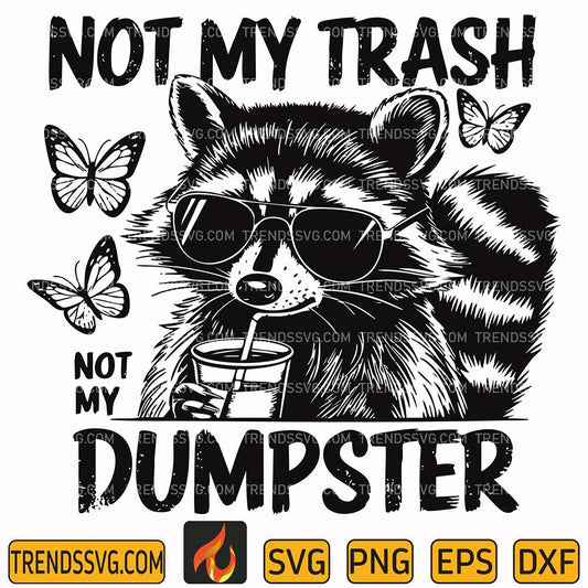 not-my-trash-dumpster-svg